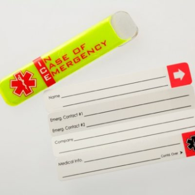 OF1-WSID01 WSID01 IN CASE OF EMERGENCY TAG