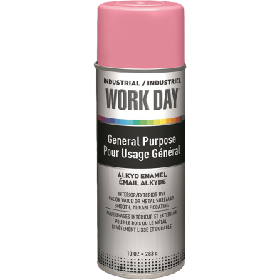 PA1-A04407000 A04407000 Krylon Industrial Work Day, Gloss, Pink, 10 oz.