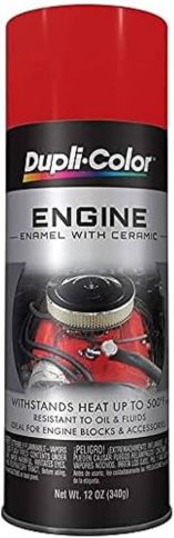 PA1-CDE1653 CDE1653 Dupli-Color Engine Enamel with Ceramic, Gloss, Red,