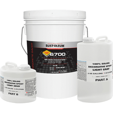 PA1-KR916 KR916 6700 100% Solids Decorative Epoxy, 3 gal., Epoxy-Based