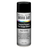 PA1-PAINTAFB #A04412007 SPRAY PAINT ENAMEL FLAT BLACK 10OZ