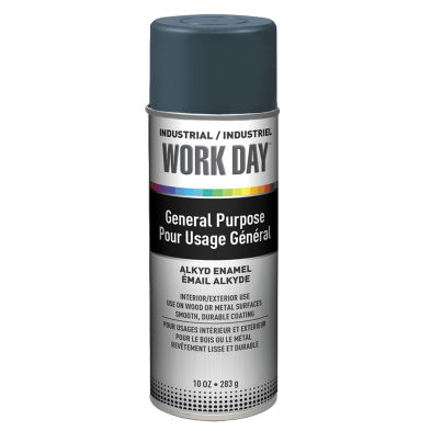 PA1-PAINTAGREY #A04405007 SPRAY PAINT GLOSS ENAMEL  GREY 10OZ  (NI512)