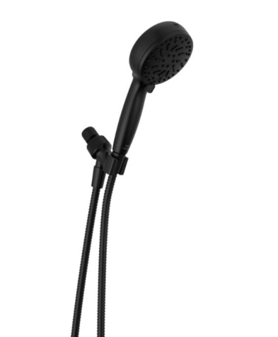 PB1-06348956 063-4895-6 Hand Shower, Includes 72-in Metal Hose, Black