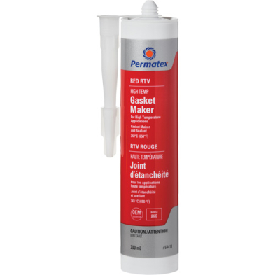 PB1-PER59413 PERMATEX 59413 RED HIGH TEMP GASKET MAKER 26C 300ML