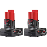 PT1-48112412 MIL 48-11-2412 M12 REDLITHIUM XC High Capacity Battery 2 PK