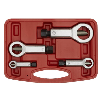 PTC-B000RA2I62 B000RA2I62 Sealey AK85 Nut Splitter Set, Multi-Colour, 4/SET