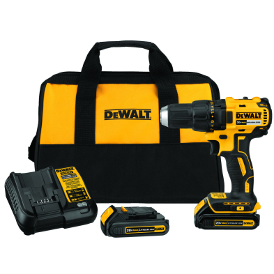 PTC-DCD777C2 DEWALT DCD777C2 20V DRILL DRIVER KIT, C/W BAG 2BAT & CHARGER