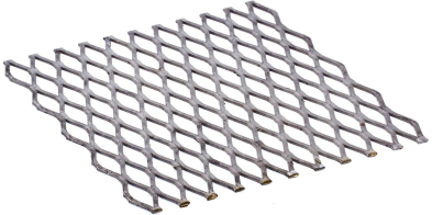 RM1-EMSTEEL1008050018 EM-Steel-1008-0.500-18 Bare-4'x8' Expanded Metal 1/2" 18 gau