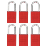 SA1-A1106REDKA/15 AMERICAN LOCK A1106 RED KEYED ALIKE SET OF 15