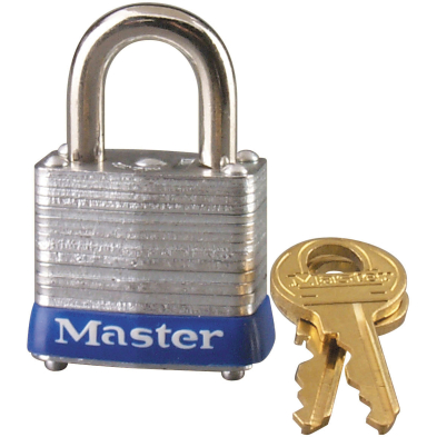 SAC-SR883 SR883 Padlock, Keyed Alike, Laminated Steel, 1-1/8" Width