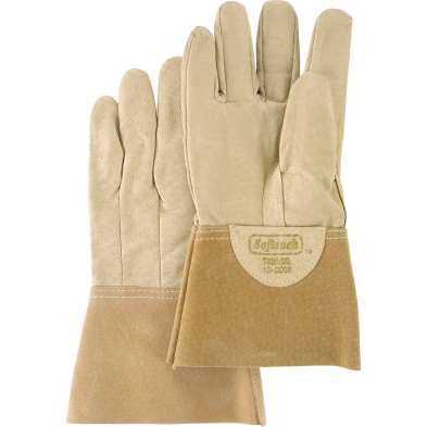 SAF-102008L WELDAS 10-2008 PIGSKIN TIG GLOVES, LARGE