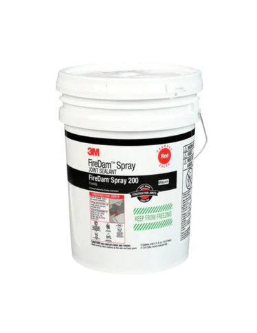 SAF-3MCP25WP5 3M FD-SPRAY-200-RED FIREDAM SPRAY, 5 GALLON PAIL