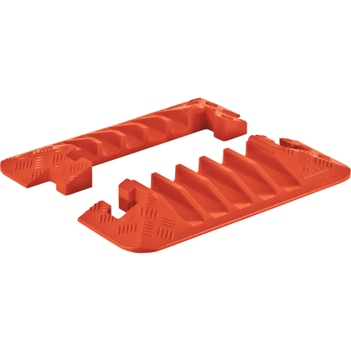 SAF-CHCPEC5X125O CHECKERS CPEC5X125-O H.D.5-CHANNEL END CAP (PAIR) (KH688)