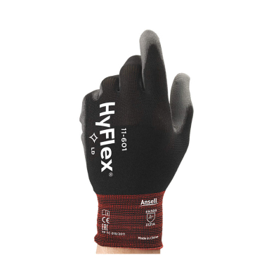 SAF-GL116018 ANSELL #11-601 SIZE 8 HYFLEX GLOVE