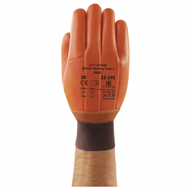 SAF-GL2319110 ANSELL 23-191 WINTER MONKEY GRIP GLOVE, SIZE XL (10)