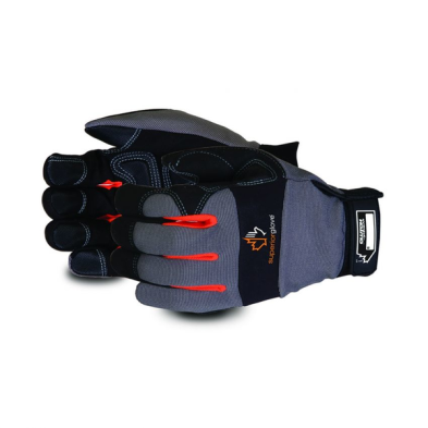 SAF-GLMXGBES MXGBE Mechanics Glove with PVC Diamond Grip SMALL