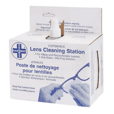 SAF-LCSTA DISPOSABLE LENS CLEANING STATION