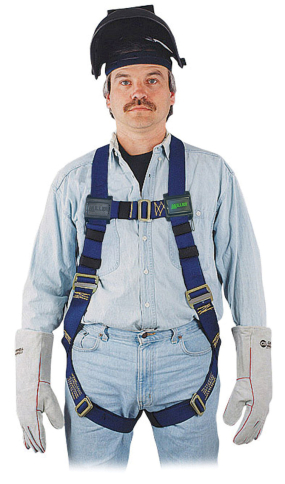 SAF-NO650K3/S/MBL 650K-3/S/MBL WELDER HARNESS, SMALL/MEDIUM