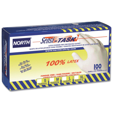 SAF-NOT425/L NORTH T425/L SENSI-TASK GLOVE, LARGE, 100/BOX