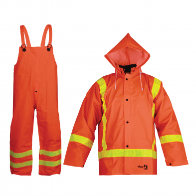 SAF-RAINSFRM RAINSUIT,HI-VIZ, MEDIUM (ORANGE) (2110FR)