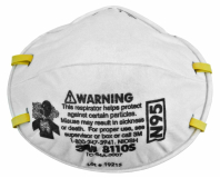SAF-RESP8110S 3M 8110S N95 PARTICULATE RESPIRATOR (20/BOX)