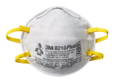 SAF-RESP8210 #8210  3M RESPIRATOR, DISPOSABLE