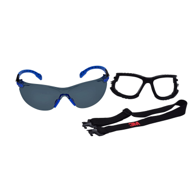 SAF-S1102SGAFKT S1102SGAF-KT SOLUS GLASSES BLK AF LENS/FOAM GSKT GREY