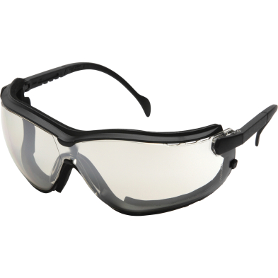 SAF-SGGB1880ST PYRAMEX GB1880ST V2G GOGGLE BLK FRAME/MIRROR LENS ANTI-FOG