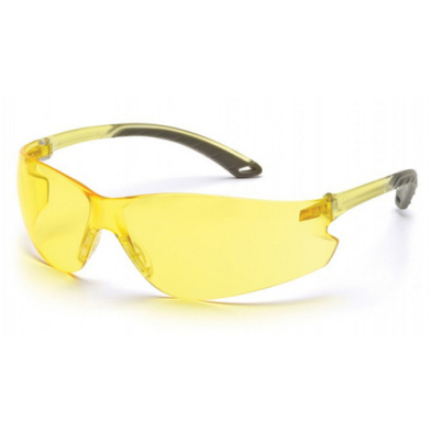 SAF-SGS2530SN PYRAMEX #S2530SN MINI ZTEK SAFETY GLASSES AMBER FRAME & LENS