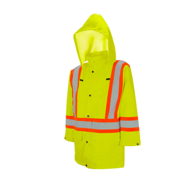 SAF-WAR982L81 WASIP #R982L81 LIME GREEN TRAFFIC JACKET 4XL