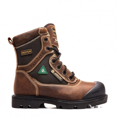  Royer 8" Metal-Free Boots with SHIELDTEX™, waterproof