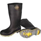SAG-75109/6 NORTH 75109 RUBBER BOOT CSA BLACKYELLOWGRAY SIZE 6