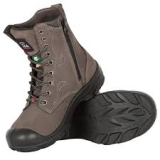 SAG-S558/CHARCOAL/10 S558 8" STEEL TOE WORKBOOT FOR WOMEN CHARCOAL 10