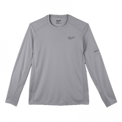  Milwaukee  WORKSKIN™ Lightweight Performance Long Sleeve T-Shirt – Gray