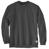SAH-105568/CARBON/XL 105568 CARHARTT RELAXED FIT CREW NECK CARBON XL