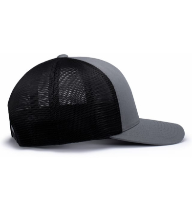SAH-110F 110F, Snapback Cap , BLK/GRY