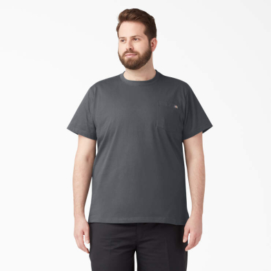 SAH-1144624CH/2X 1144624CH DICKIES 2 PACK SHIRT CHARCOAL 2X