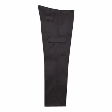 SAH-3239BLK36X34 BIG BILL 3239 CARGO POCKET WORK PANT, BLACK, 36W X 34L