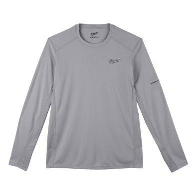 SAH-415G2XL MILWAUKEE 415 WORKSKIN L/S GRAY 2XLARGE