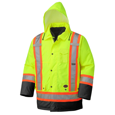 SAH-5021/YELLOW/3X 5021BB PIONEER 7 IN 1 HI VIS WINTER PARKA YELLOW 3X
