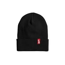 SAH-506B 506B MILWAUKEE 506 BLACK ACRYLIC CUFFED BEANIE