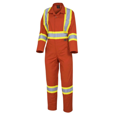 SAH-5514WMED 5514W, WOMEN'S HI VIZ Coverall, Med