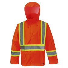 SAH-6055FRJO/XXL 6055FRJO VIKING HANDYMAN FR PU JACKET 2X OR