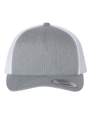 SAH-6606/GREY 6606, Retro Trucker Cap, SnapBack, Grey/Wht