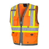 SAH-66723XL JET-6672 MESH BACK ZIP FRONT SURVEYOR 3XL