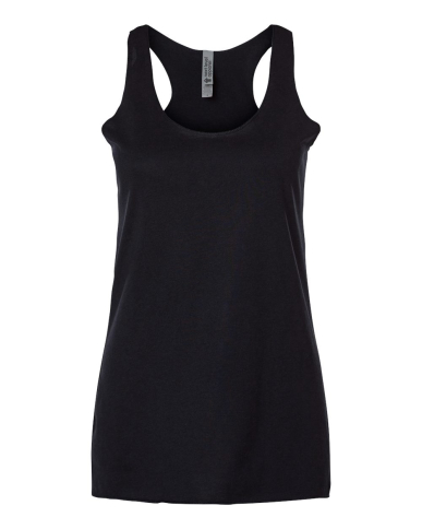SAH-6733/BLK/LG 6733, Women’s Triblend Racerback Tank, blk, lg