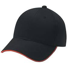 SAH-6F580M/BLK/ORG 6F580M, CAP, BLACK/ORANGE
