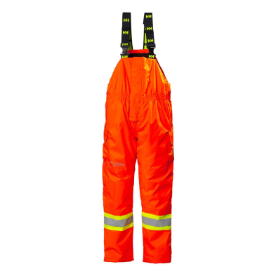 SAH-71516/MED 71516 HH ALNA POLAR BIB CSA ORANGE MED