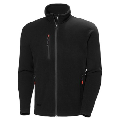 SAH-72026BLK2XL 72026, OXFORD FLEECE JACKET, BLACK, 2XL