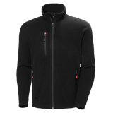 SAH-72026BLKXL 72026, OXFORD FLEECE JACKET, BLACK, XL